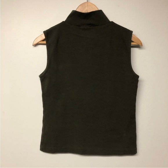 Wardrobe Essentials Modern Cotton Mock neck Tank Top - Picture 4 of 5